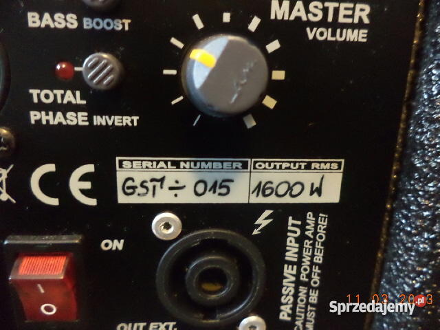 LDM GST 1218 SA subbass aktywny 1600W41000W8 18 Gwoźnica Górna