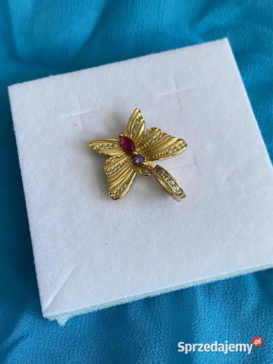 nowa pozłacana zawieszka charms beads potężny pomorskie