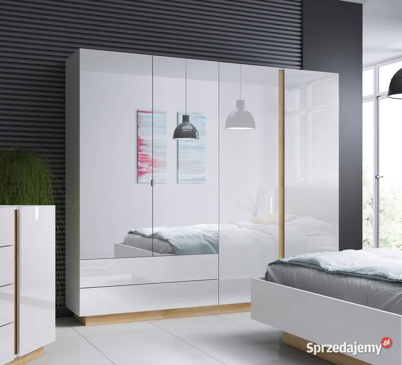 Witryna niska Arco biały połysk 154cm Częstochowa