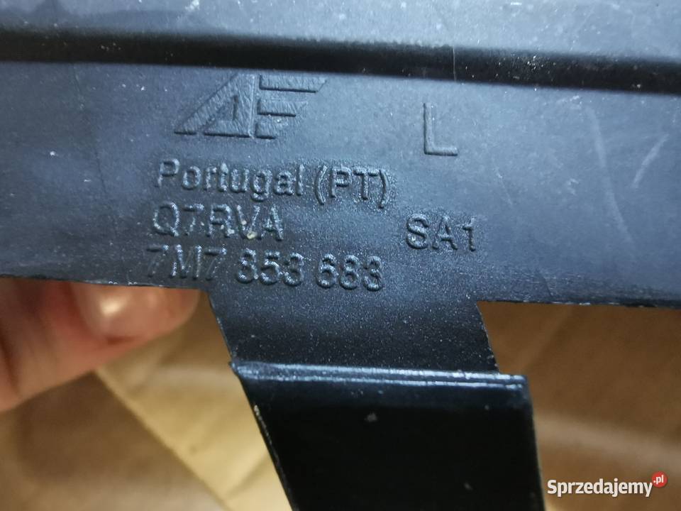 Kratka zderzaka przód lewa alhambra 1 I lift Rok produkcji 2005