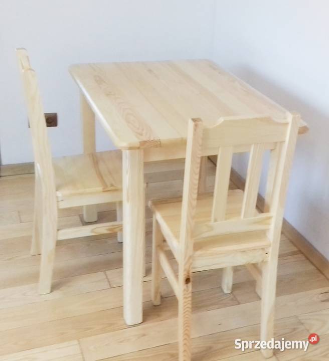 MASYWNY stół drewniany kuchenny 80x50 NOWY stoły Sosnowiec