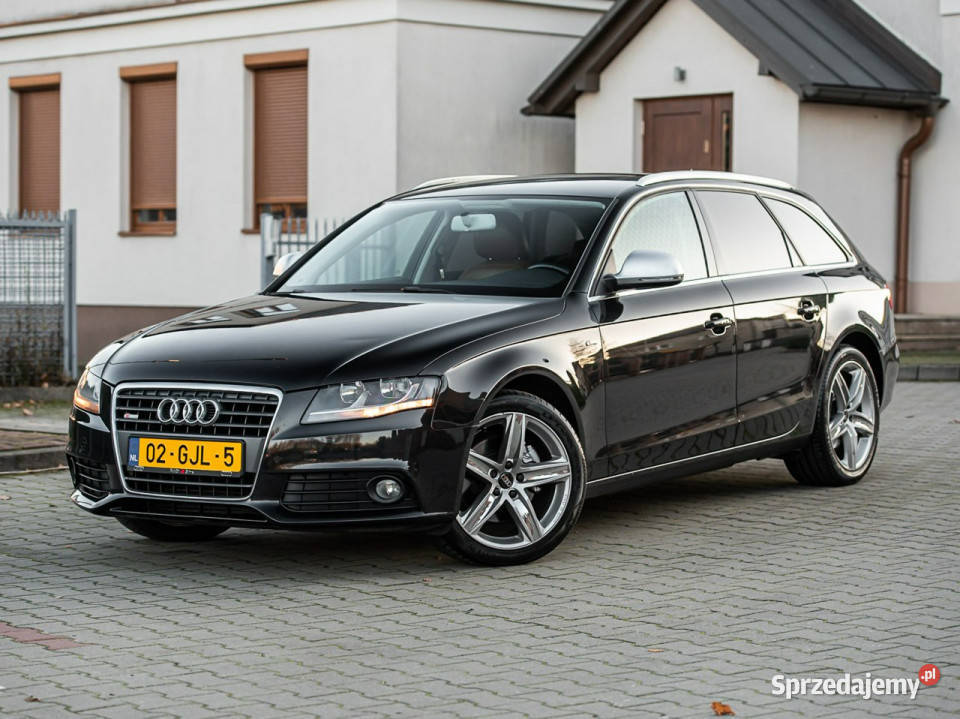 Audi A4 Avant SLine 20TDI 143 Manual Opłacona kurtyny powietrzne Zwoleń