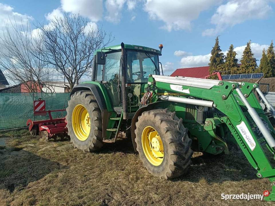 Sprzedam ciągnik John Deere 6910 z turem Napęd 4x4 Głogów sprzedam