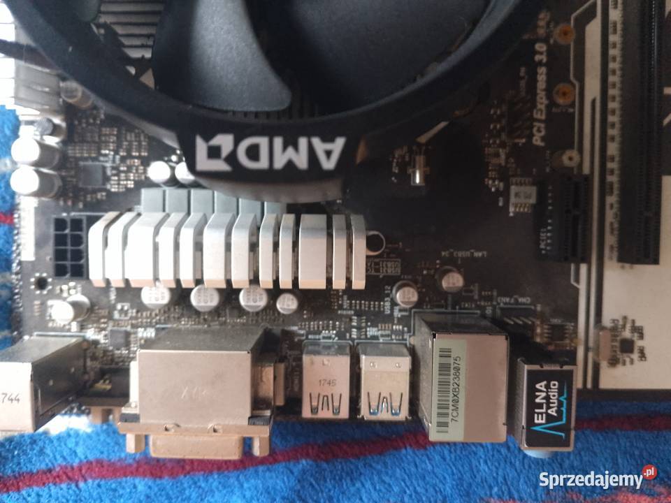 Komputer Płyta Asrock Ab350 Pro 4 Ryzen 1600 Toruń