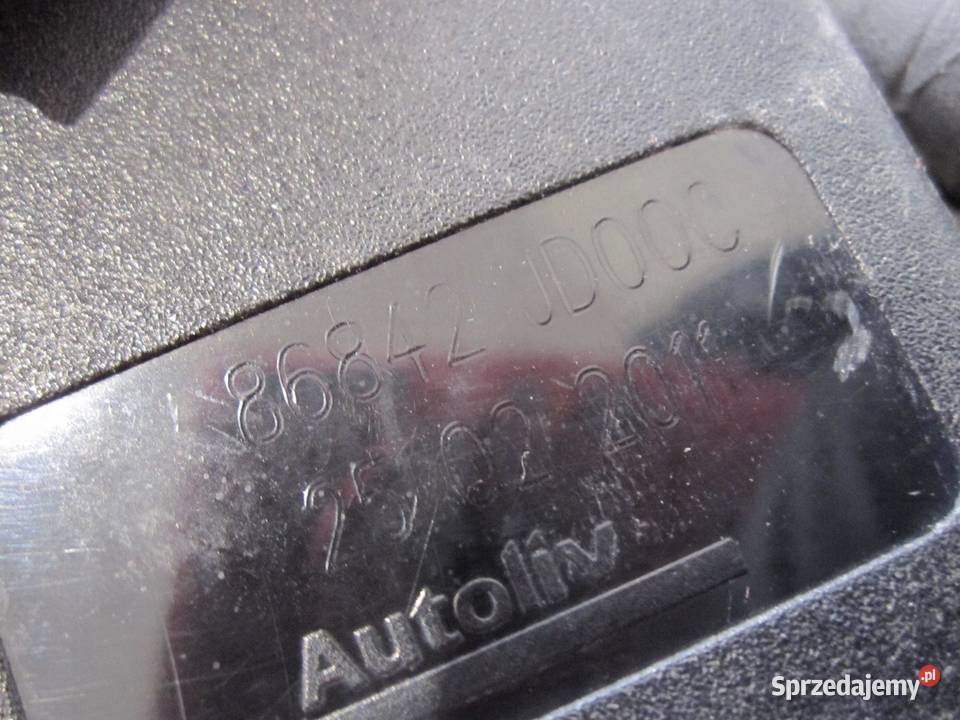 QASHQAI I J10 LIFT 11r zapinka pasa przód