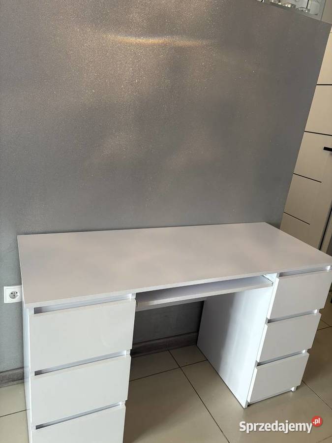 Biurko białe połysk Kartuzy