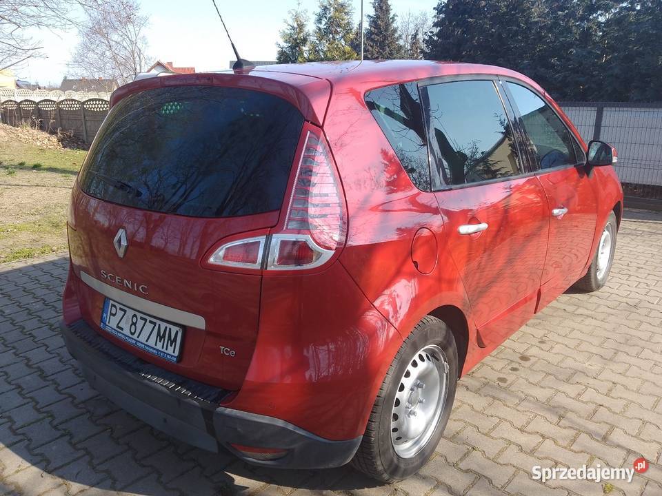 Renault Scenic 14 benzyna gaz 2011r bogate benzyna+LPG Pobiedziska