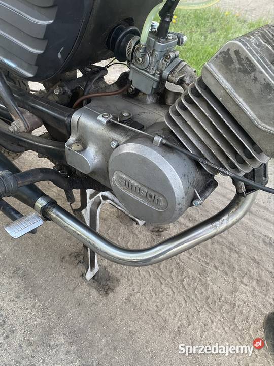 Simson s53 zarejestrowany Rok produkcji 2001 Lututów