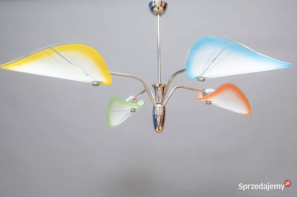 Żyrandol lata 60 Look PopArt MidCentury Vintage sprzedam