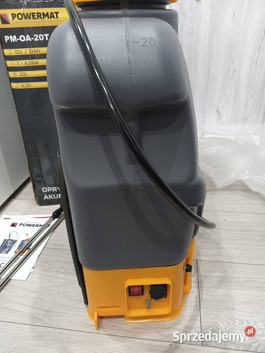 Opryskiwacz akumulatorowy 20l z pompom duży