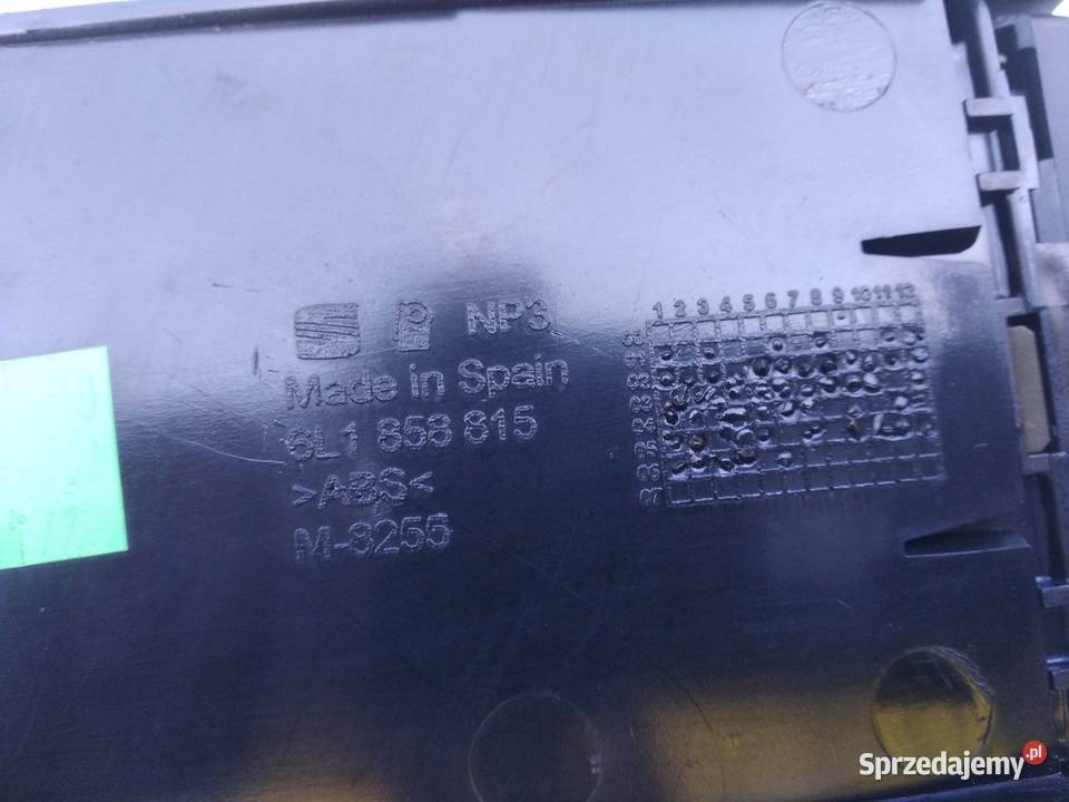 Seat Ibiza III 6L uchwyt na kubki napoje Sieradz sprzedam