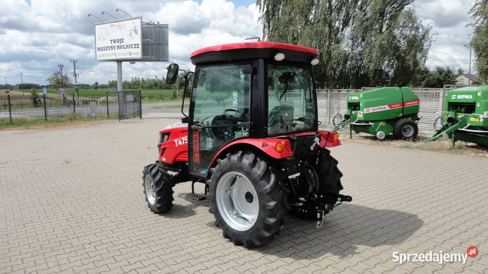 Ciągnik Sadowniczy Komunalny TYM T475 Rolniczy Rewers mechaniczny Kozenin