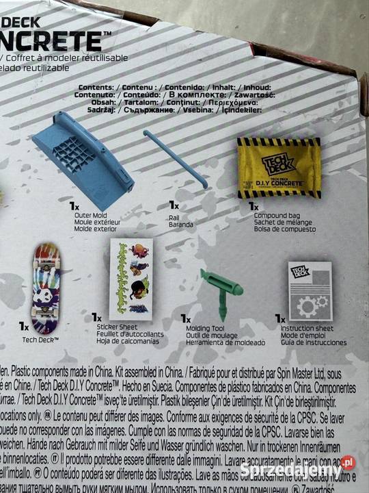 Nowy Tech Deck DIY Concrete Zestaw do budowy dolnośląskie Wrocław