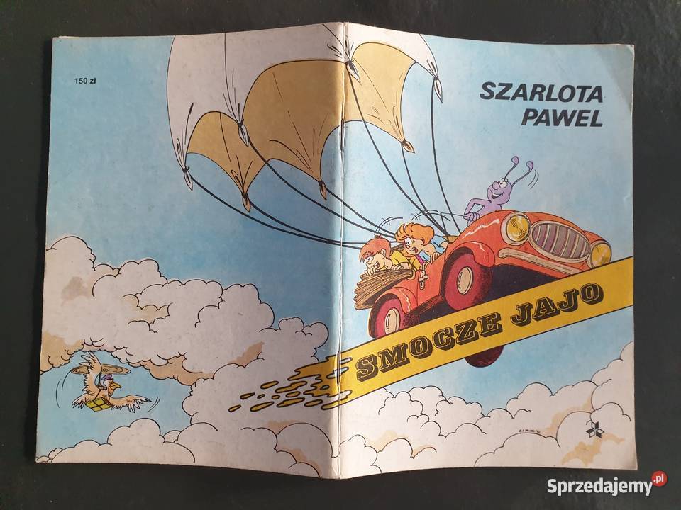 Szarlota Pawel Smocze Jajo Kleks wyd I 1987 dla dzieci Gdynia sprzedam