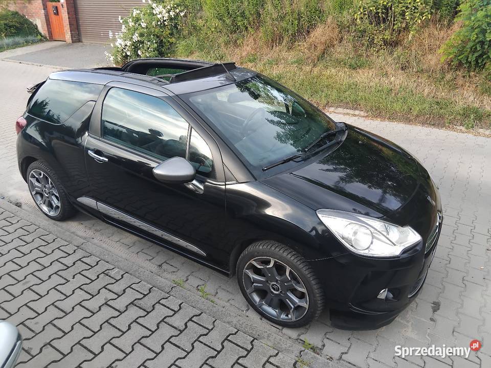 DS3 CABRIO 16benzyLedy 105 przebiegu full navi światła do jazdy dziennej Poznań