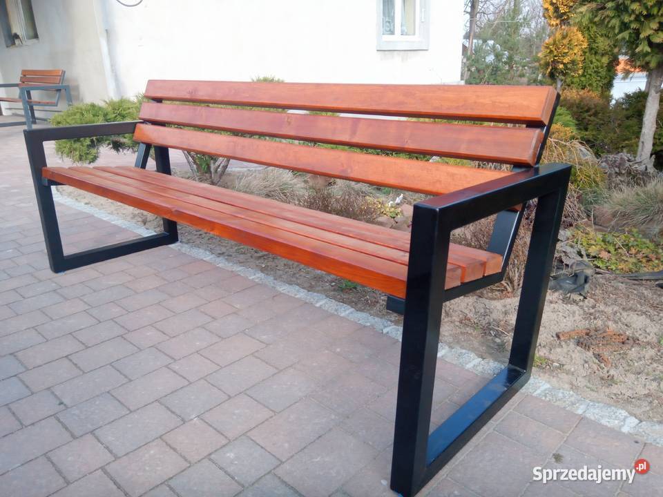 Ławka parkowa nowoczesna 190cm Sonina