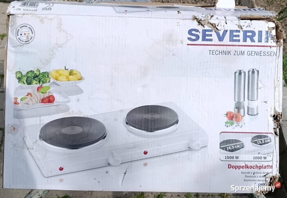 Kuchenka elektryczna dwupalnikowa Słotwina