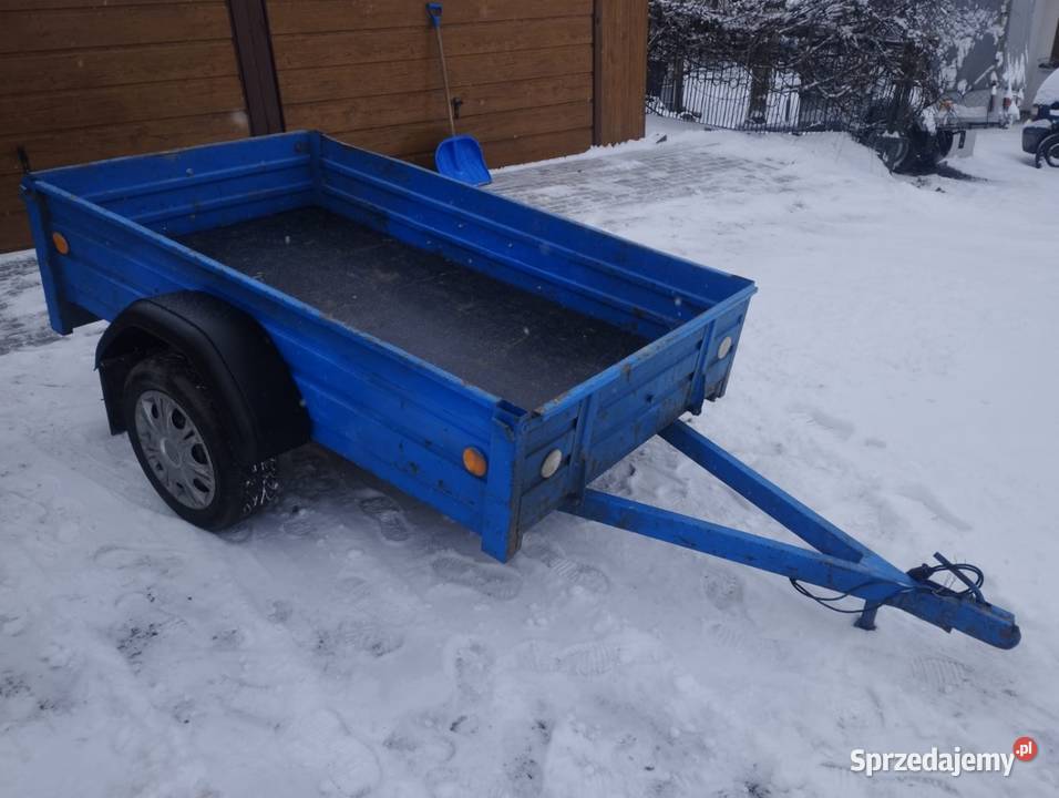 Przyczepka samochodowa zarejestrowana Sławniów sprzedam
