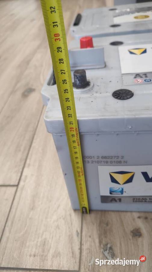 Sprzedam akumulator Varta 210Ah 1200A AGM Nowy Dwór Mazowiecki sprzedam