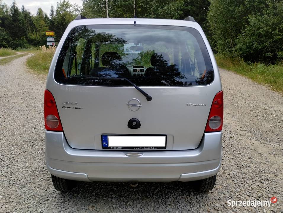 OPEL AGILA 12 16v benzyna zadbany i ekonomiczny Różanka