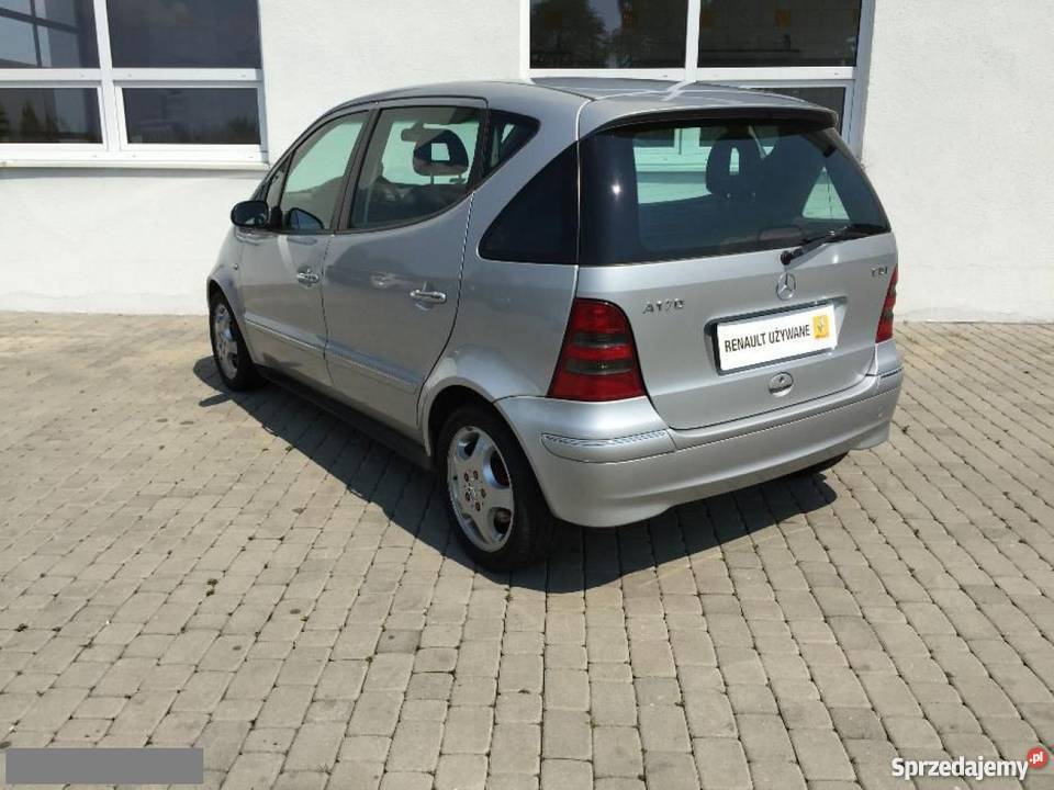 Mercedes A 170 srebrny