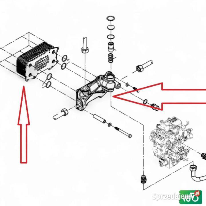 Chłodnica oleju H339950250101 Nagrzewnica Wilkowo