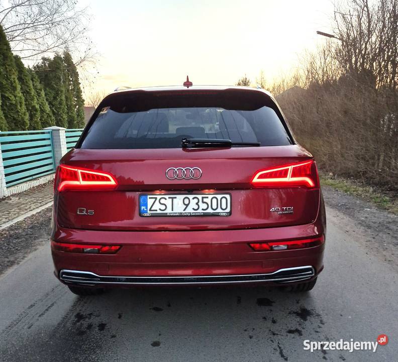 Audi Q5 nowy Polski Salon 1 właściciel reflektory ksenonowe Stargard