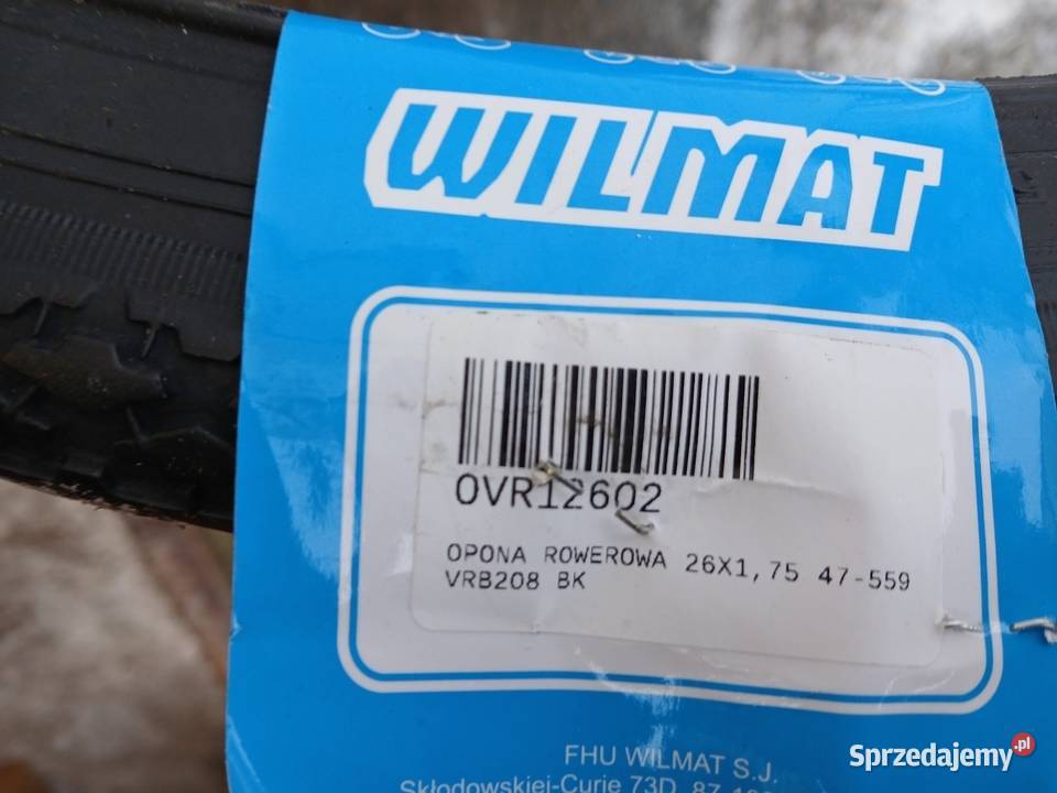 Nowa OPONA ROWEROWA Vee Rubber 26X175 VRB208 Resko sprzedam