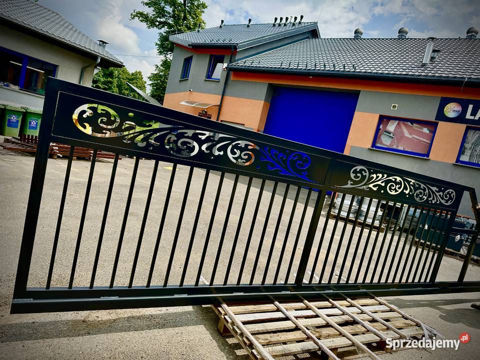 BRAMA Ogrodzenie Przęsła CNC malowane proszkowo Mokrzeszów