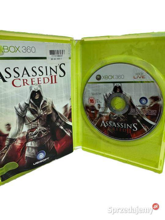 Assassins Creed II Xbox 360 pudełkowa Xbox360 Elbląg