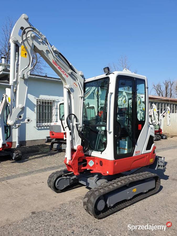 Minikoparka Takeuchi TB225 NOWA z łyżkami Bielsko-Biała sprzedam