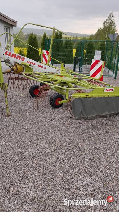 Zgrabiarka karuzelowa Claas Liner 380 tandem świętokrzyskie