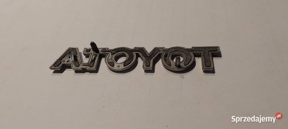 Znaczek emblemat napis klapy TOYOTA osobowe Motoryzacja Szczecin