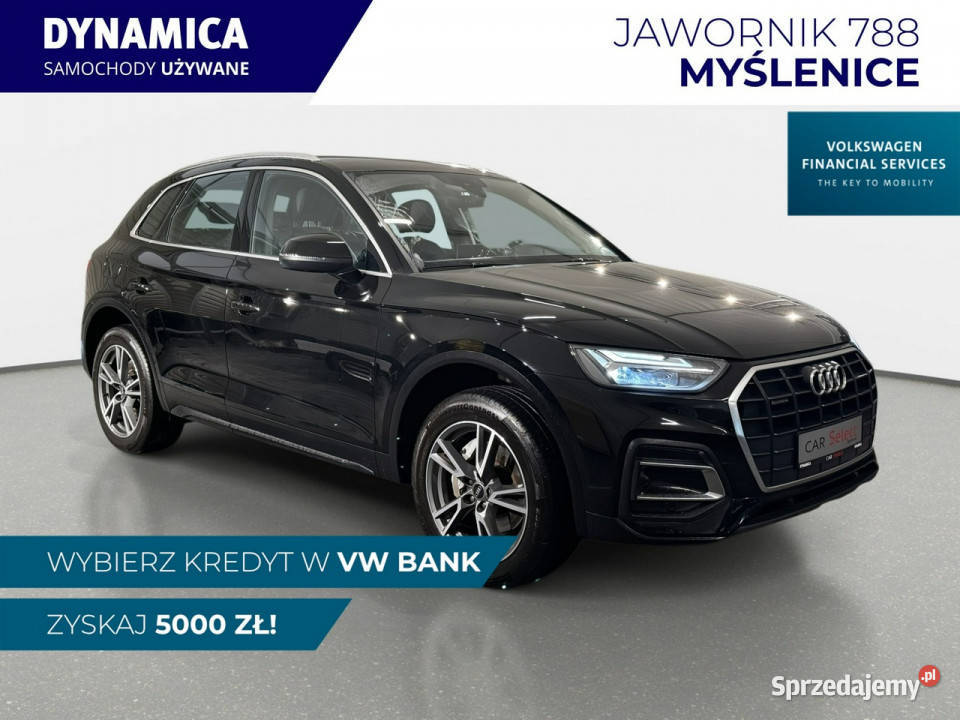 Audi Q5 VAT 23 40TDI 204 Stronic quattro 2022 r komputer pokładowy Myślenice