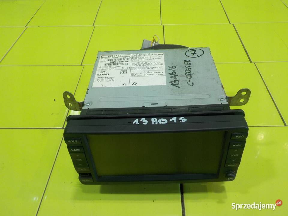 CITROEN CCROSSER 22 HDI 09r radio nawigacja Suków sprzedam