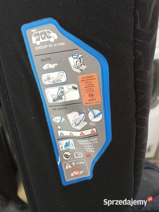 Foteliki samochodowe lionelo ISOFIX Turowola sprzedam