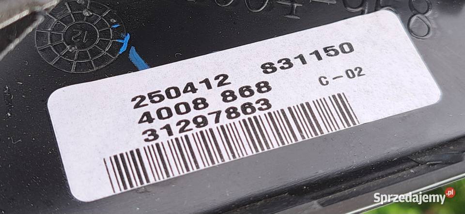 LUSTERKO WSTECZNE PRAWE VOLVO S80 V70 20072011 Mielęcin sprzedam