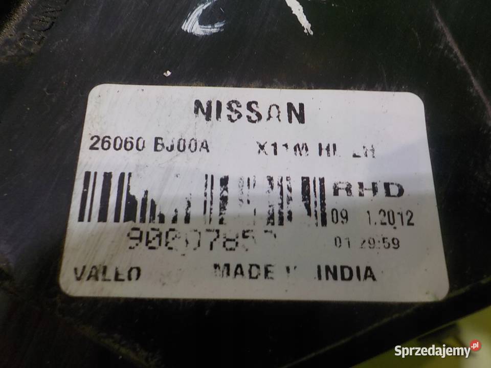 NISSAN NV200 13r VAN lampa lewa przod 26060BJ00A Suków