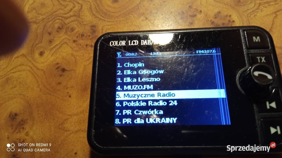 Samochodowy transmiter Dab FM Bluetooth sprzedam dolnośląskie Wrocław sprzedam
