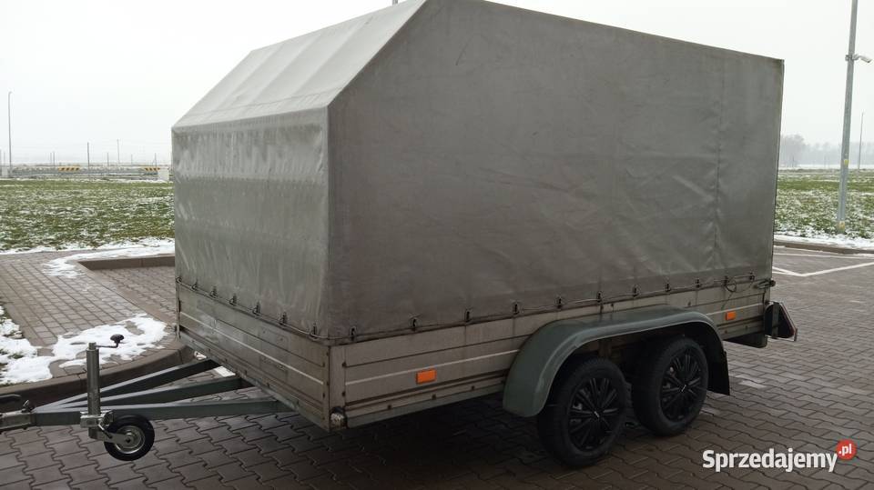 Rydwan lekka przyczepka dwuosiowa dmc 750 towarowe Giżycko