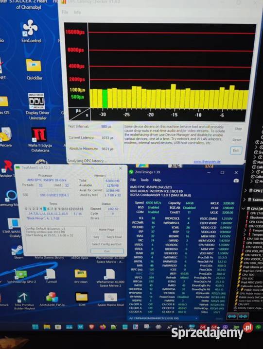 AMD EPYC 4585PX odpowiednik R9 9950X3D Inne AMD