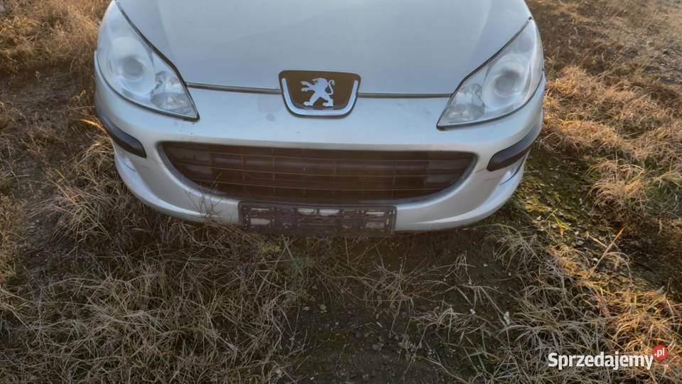 Zderzak przód przedni kompletny Peugeot 407 KCVD Książ Wielkopolski