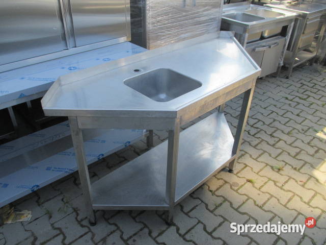 Zlew Gastronomiczny 1 Komorowy Z Półką 1676085 Ostrów Wielkopolski
