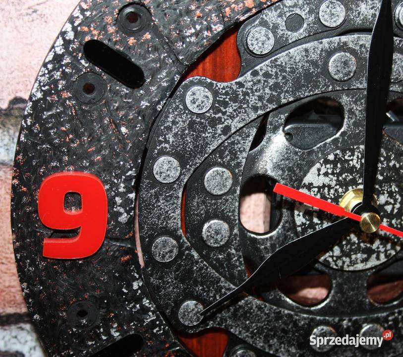 Zegar loft Metal Drewno Scrap metal Art podkarpackie Dębica