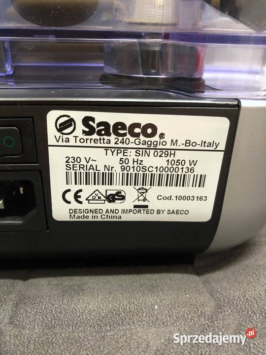 Ekspres SAECO Lavazza A Modo Mio Premium Silver Warszawa