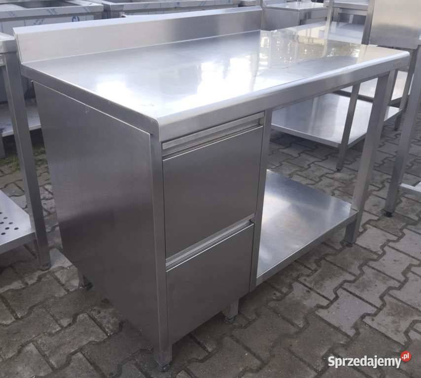 Stół z Półką i Szufladami Dora Metal 1107085 S Nowe Skalmierzyce sprzedam