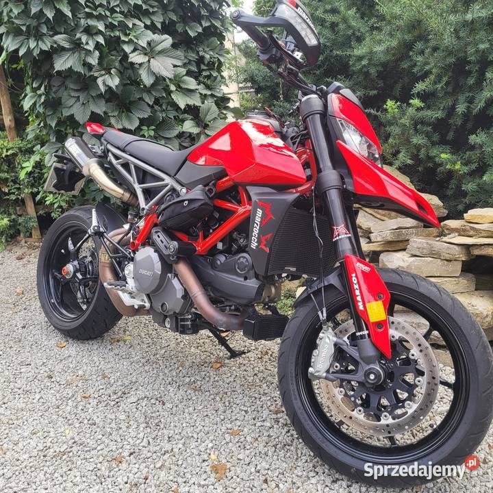 DUCATI HYPERMOTORAD 950 POLSKI SALON DATA manualna śląskie Woźniki sprzedam