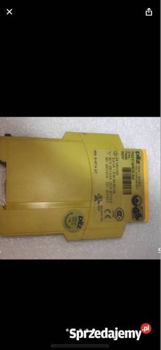 Wylacznik awaryjny Pilz 24VACDC 2no PNOZ X7 Pozostałe śląskie