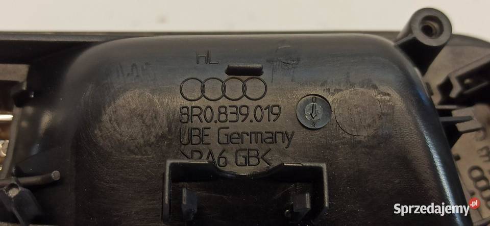 AUDI Q5 KLAMKA WEWNĘTRZNA LEWY TYŁ 8R0839020 sprzedam