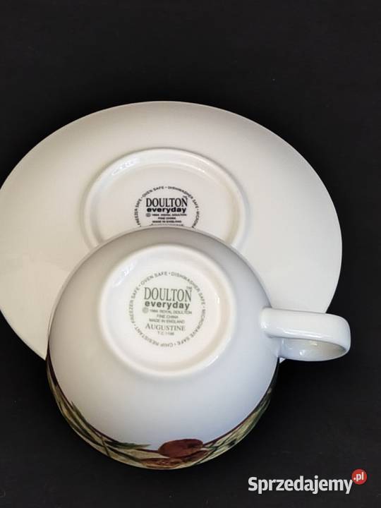 Zestaw kawowy angielski Royal Doulton Augustine Antyki, Sztuka, Kolekcje Chełm sprzedam